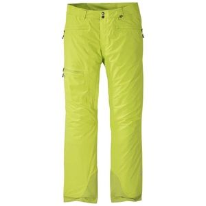 Outdoor Research women’s Igneo snow / ski pants M medium in laurel yellow green